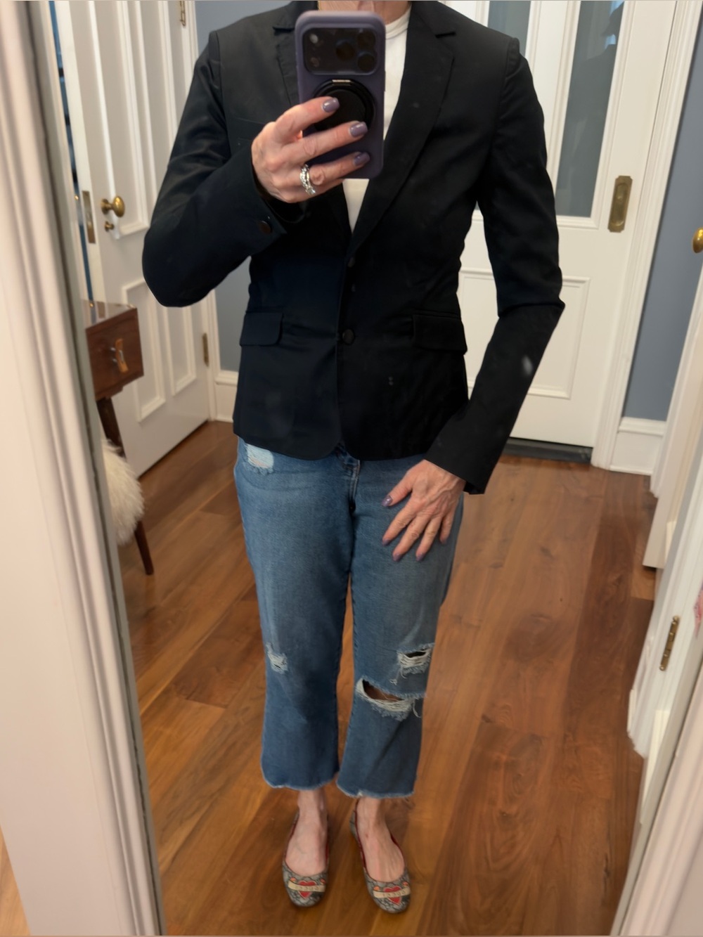 rag & bone Black Tailored Blazer